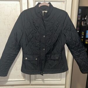 Women's Black Quilted Jacket